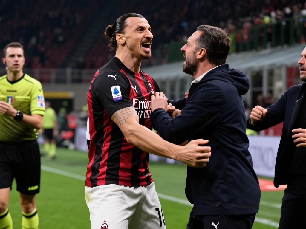 米兰体育报披露:伊布赛后冲突或面临纪律处罚 (米兰体育报:伊布赛后冲突恐遭纪律处罚) 在足球赛场上,激烈的对抗往往不仅限于90分钟的比赛