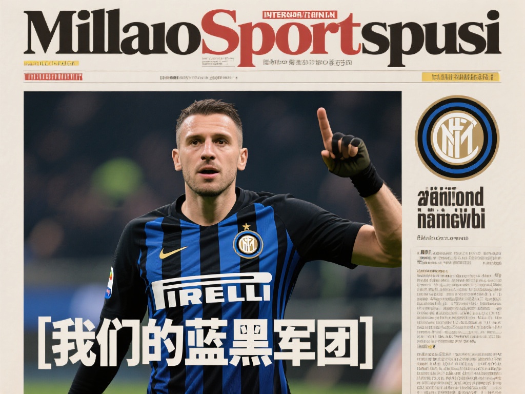 此外，细心的读者会发现，《米兰体育报》在报道国际米