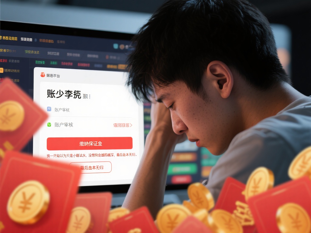 然而，当小李尝试提现时，平台却以“账户审核”“缴纳