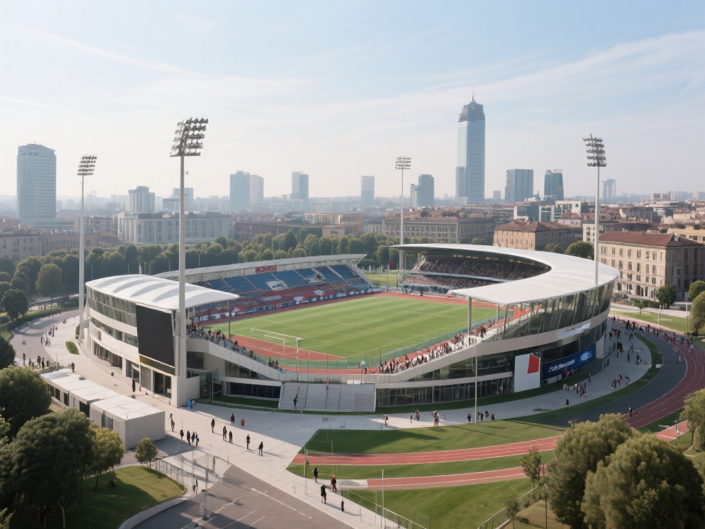 在体育事业蓬勃发展的今天，城市体育设施的现代化已成