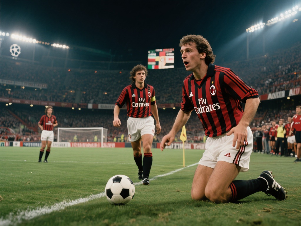 例如，剧中对1990年AC米兰欧冠决赛的再现堪称经
