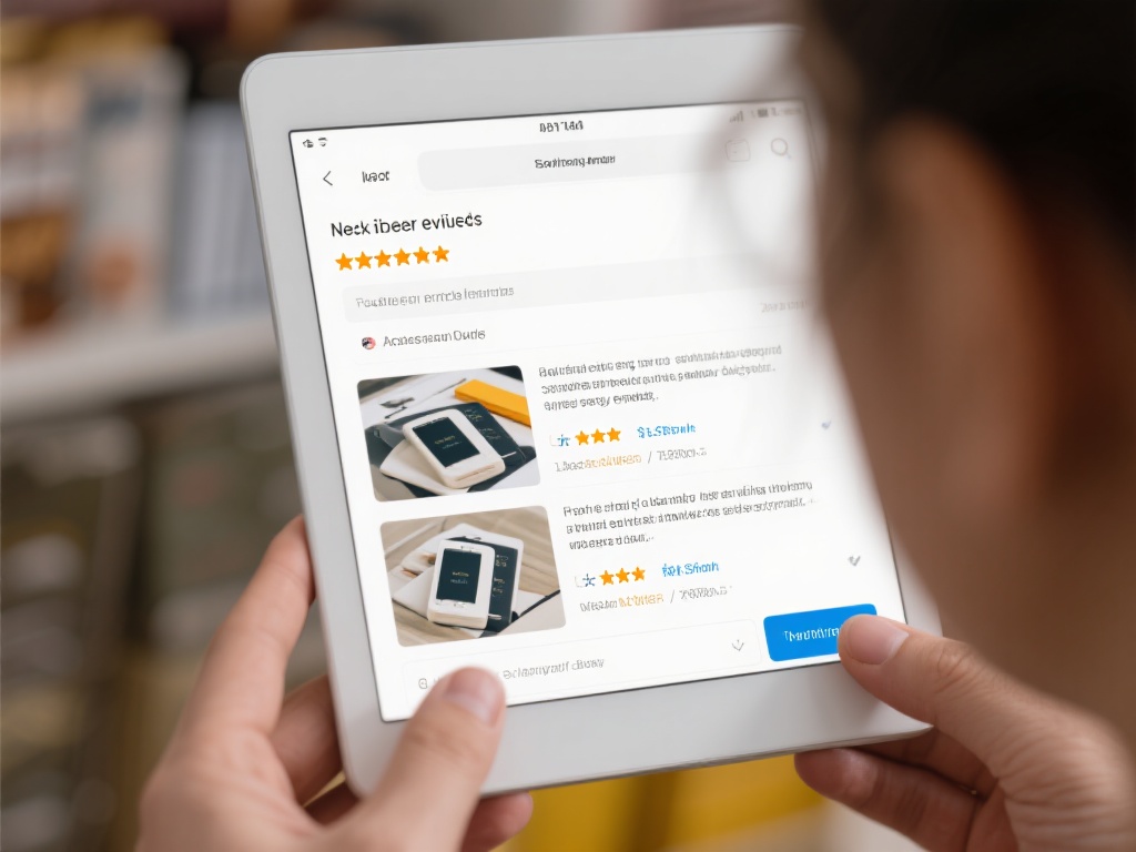 查看用户评价和评分：在购买前，仔细阅读其他买家的评