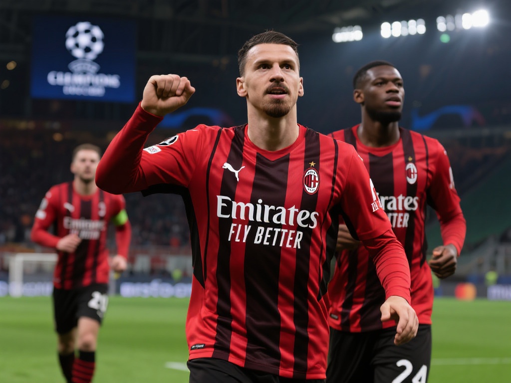 在欧洲足坛的最高舞台——欧冠赛场上，AC米兰作为意