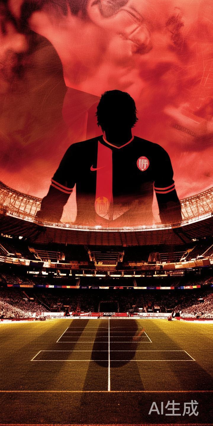 尽管托蒂一生都坚守罗马，但他与米兰体育的联系，也代